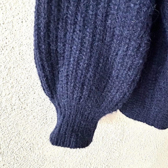 Sezane Emile Cardigan Navy - Picture 5 of 6